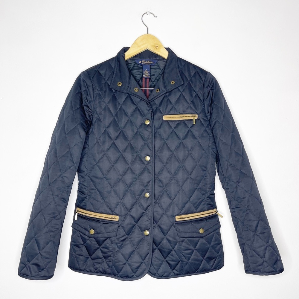 Brooks Brothers Black Quilted Jacket